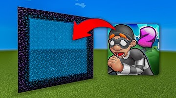 How to Make A Portal To The Robbery Bob 2 Dimension in Minecraft