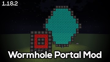 Minecraft Wormhole Portal Mod (1.18.2)