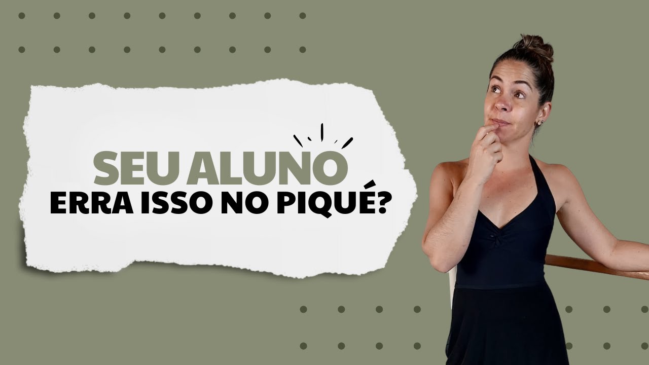 Como ensinar Piqué no ballet - #metodotbd