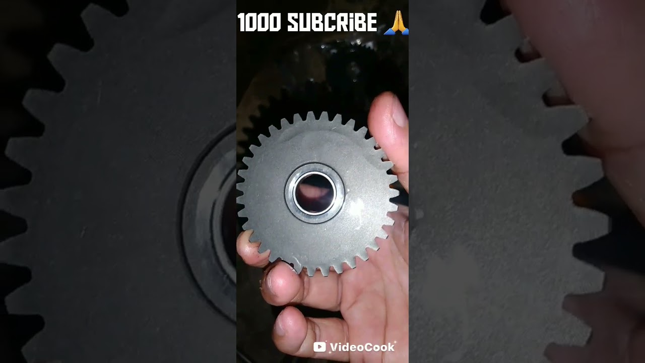 Solusi memperbaiki gear penghantar kick stater ninja r/ss oblak