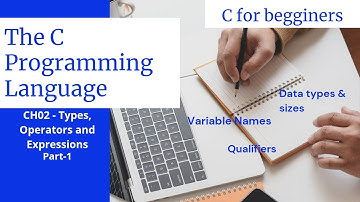 CH02-DataTypes&Qualifiers|Types Operators and Expressions(part 1) |DennisRitchie
