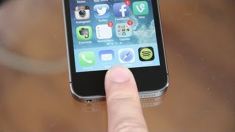 iPhone 5S - Touch ID Fingerprint Scanner