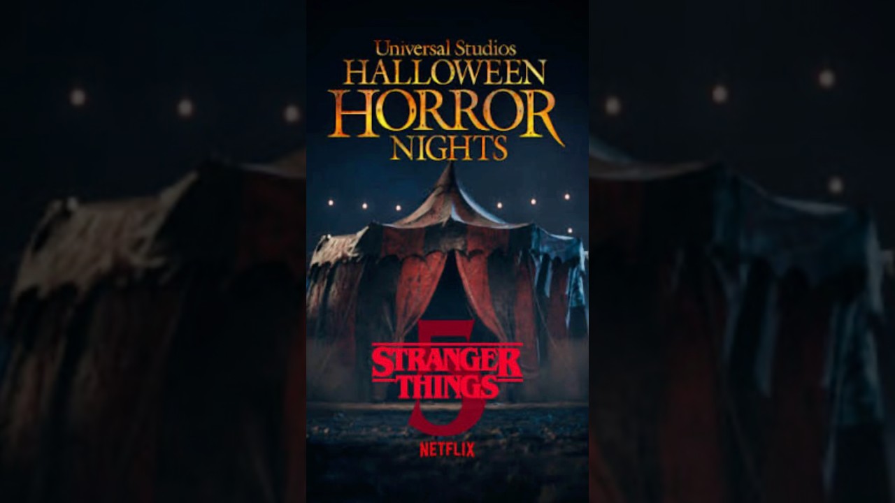 Halloween Horror Nights 2026 | Stranger Things 5 Leak #hhn #halloween #codeorange #shorts