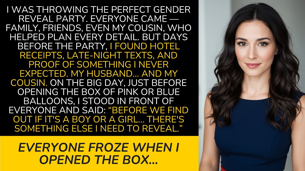At My Baby’s Gender Reveal, I Didn’t Just Open Balloons — I Exposed Their Affair to Everyone