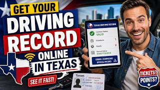 How to get your driving record online in Texas