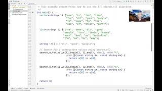 C++ STL Non-Mutating Algorithms (Part 5)