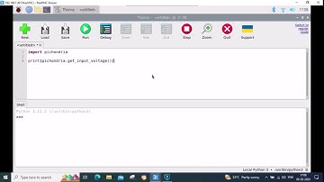 Reading input, output and battery voltage in Pichondria v1.0 UPS HAT for RaspberryPi