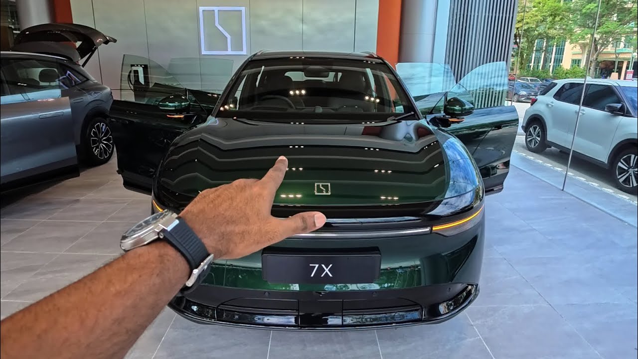 Forest Green Rz7 POV! Zeekr 7X RWD Long Range in Forest Green & Charcoal Black - YouTube