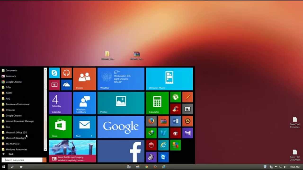 Ubuntu Theme For Windows 10 - YouTube