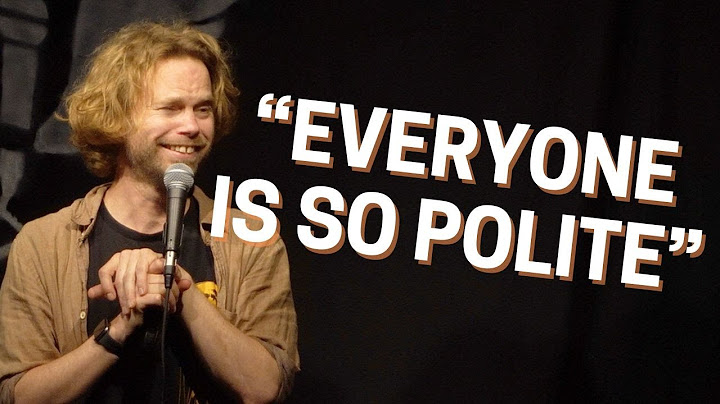 The Most Polite Heckler Ever | British Standup Comedy Crowd Work