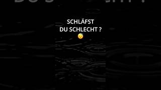 Schläfst du schlecht? Regensound zum Einschlafen