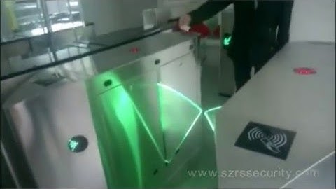 flap barrier, full height turnstile, speed gate from RS Security Co.,Ltd