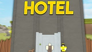 Making a HOTEL in Booga Booga.. | Roblox Booga Booga