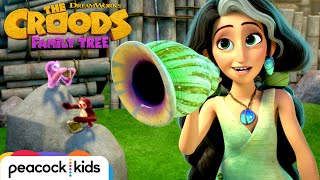Touchdown! The Croods Play a Game of ThrowGoNut | THE CROODS FAMILY TREE