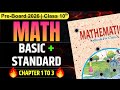 Class 10 Maths Complete Revision (Chapter 1 to 3) ✅ | One Shot Marathon | Pre-Boards & Boards 2026
