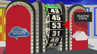 We Just Wanted To Share This price Is Right Weather Graphic