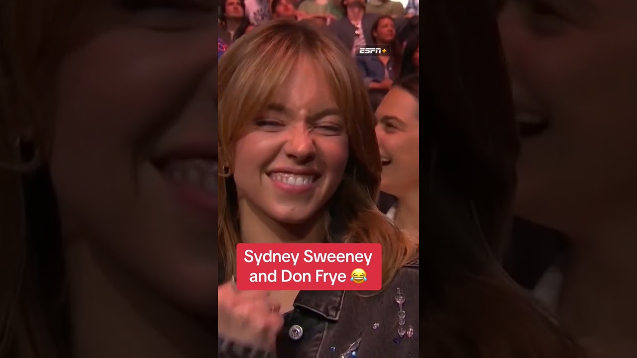Sydney Sweeney and a UFC Hall of Famer 😂