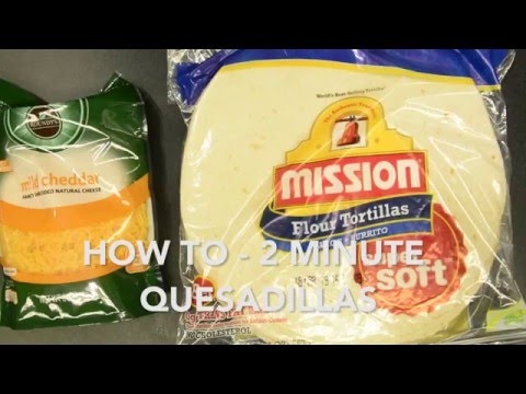 How Long To Microwave Quesadilla