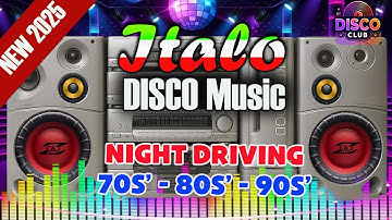 Driving Music Italo Disco 🌃 Dreamwave City Cruise 🔊 BASS KILLER Megamix 2025 Eurobeat Edition