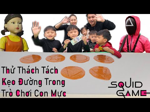 Sơn sì Vlog - Squid Game Dalgona Candy Challenge, Win 1 Million