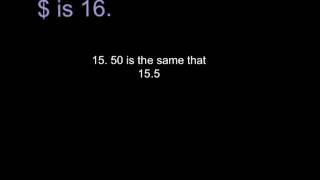 Rounding to the nearest Dollar