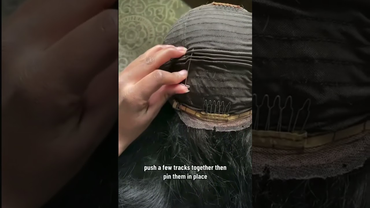 How to make your wig smaller if it's too BIG 