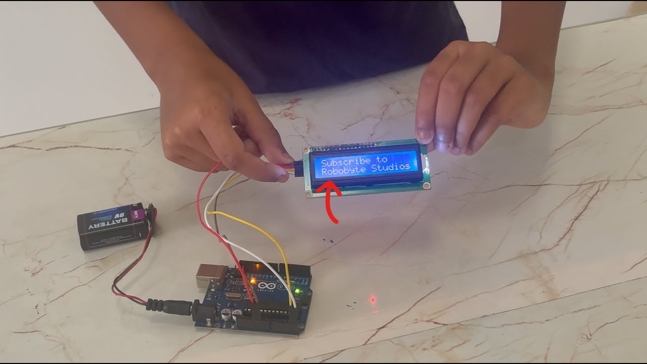 How to Use a 12C LCD Display with Arduino