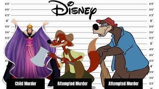 If Disney Villains Were Charged For Their Crimes Part: 2(Mousait Styled)