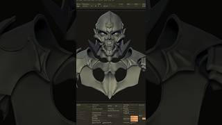 ZBrush Character Sculpting Series from Concept to Collectible #zbrush #timelapse #shorts #diablo4