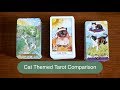 Cat-Themed Tarot Flip-Through Comparison: Mystical Cats Tarot, Cat Tarot, and Tarot of Pagan Cats