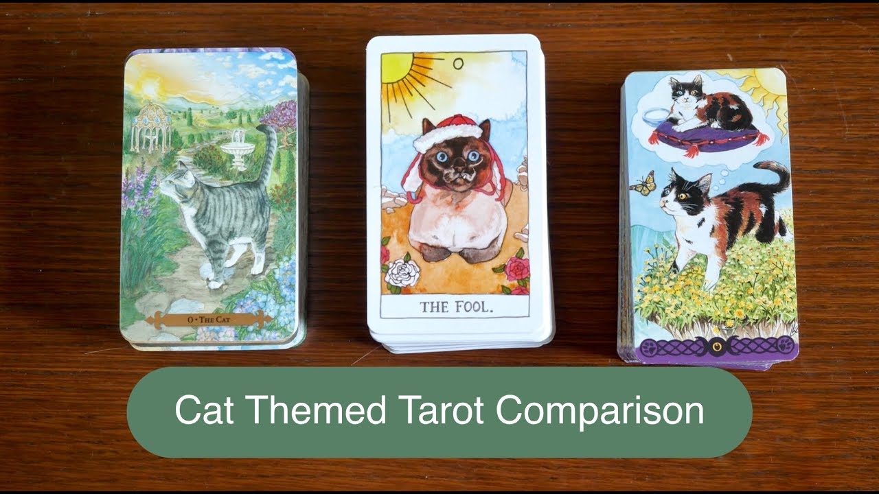 Mystical Cats Tarot (78-card deck & 312-page book) by Lunaea Weatherstone & Mickie Mueller (Artist)