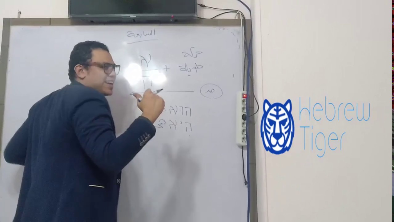 الحلقة السابعة : المخرج في اللغة العبرية המפיק בעברית