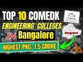 Top 10 COMEDK Engineering Colleges 2025 | Best Private Colleges | Fees, Placements &amp; Admission