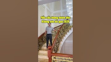 Mẫu cầu thang nhôm đúc 2025 LH:0924.689.888