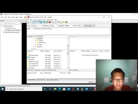 #4 Instalasi dan konfigurasi FTP server di debian 10