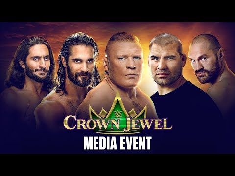 WWE Crown Jewel Media Event