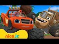 Blaze &amp; Gasquatch&#39;s Muddy Robot Adventure! 🚗 Blaze and the Monster Machines Scene | Nick Jr.