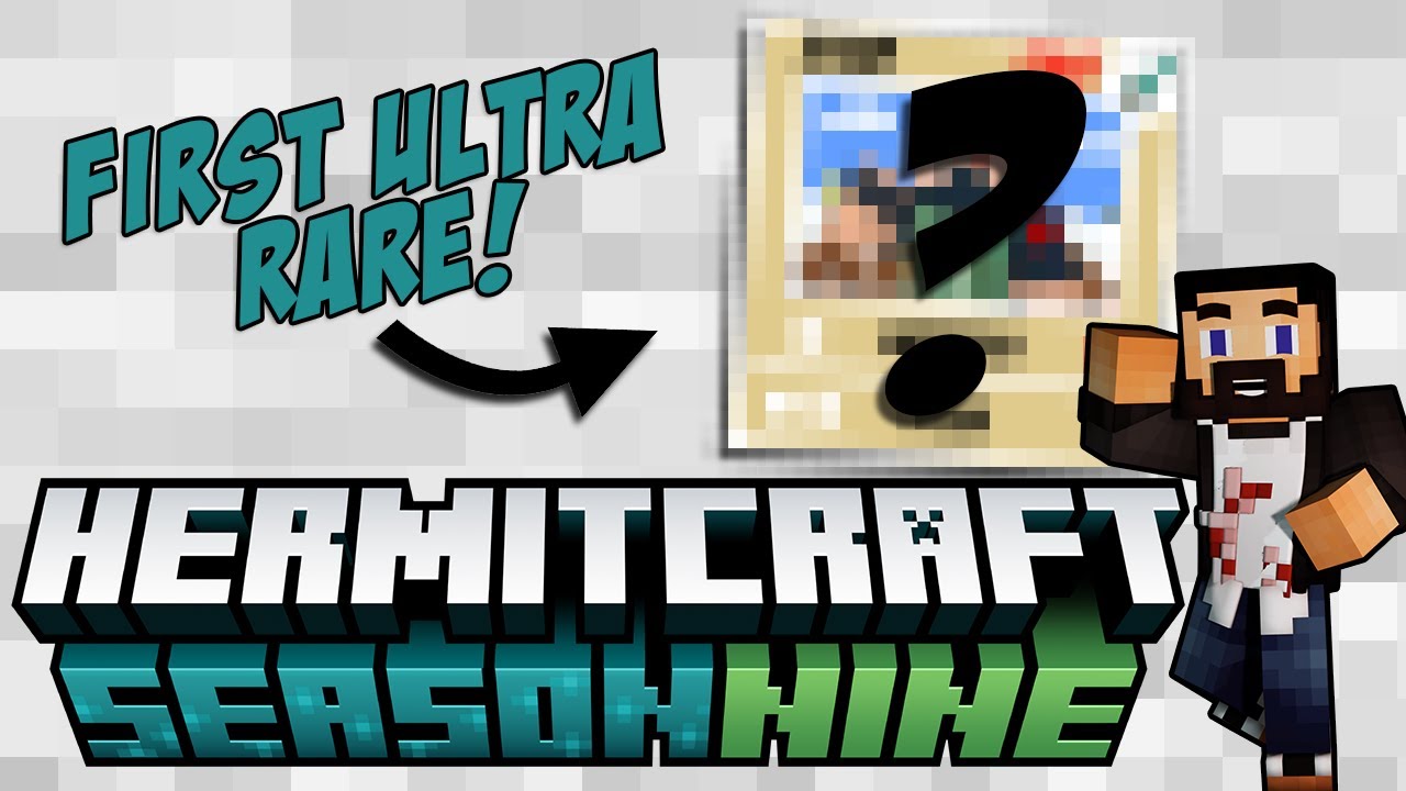 HERMITCRAFT SEASON 9 EP20 FIRST Ultra Rare Hermit Card! YouTube