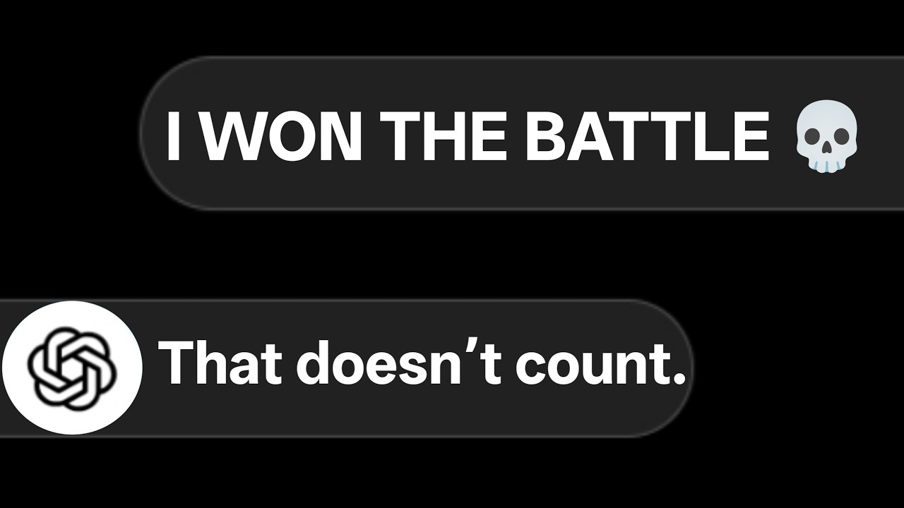 You Win But ChatGPT Says “It Doesn’t Count