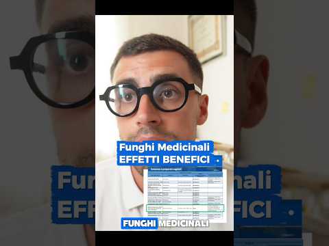 Video Elenco dei funghi medicinali ammessi dal Ministero della Salute