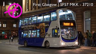 [𝙇𝙤𝙪𝙙] First Glasgow | SF57 MKK - 37210 | Volvo B9TL Wright Eclipse Gemini (€4 - ZF)