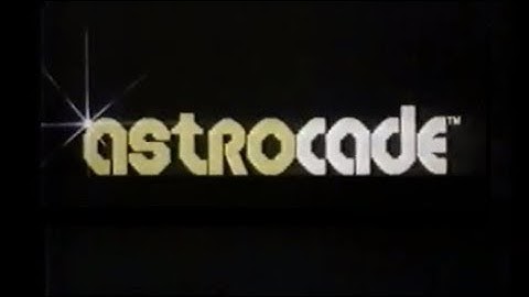 Astrocade - "The Professional Arcade" (Commercial, 1982)