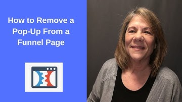 How to Remove a Pop Up From Funnel Page | ClickFunnels