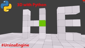 3D graphics with Python - Ursina Engine