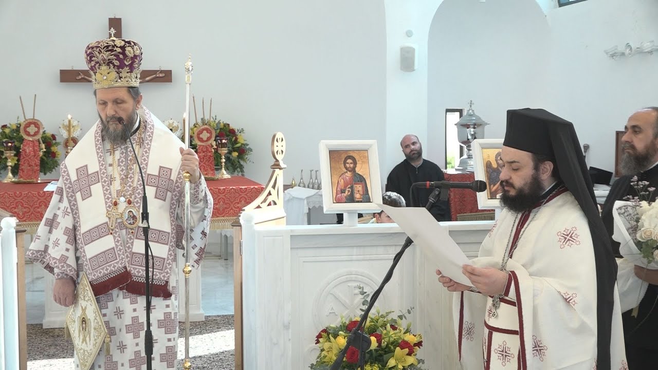 Ιερά Μητρόπολη Γλυφάδας - Εγκαίνια του Ι. Ν. Παμμεγίστων Ταξιαρχών του Νέου Κοιμητηρίου Γλυφάδας  24-10-2021