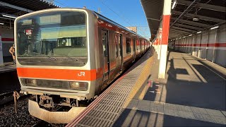 JR武蔵野線E231系0番台千ケヨMU35編成 南浦和駅発車