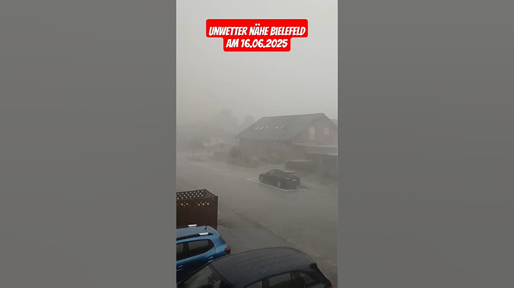 Heftige Unwetter mit Starkregen, Hagel & Sturm nähe Bielefeld! #viralvideo #foryou  #heavyrain #hail