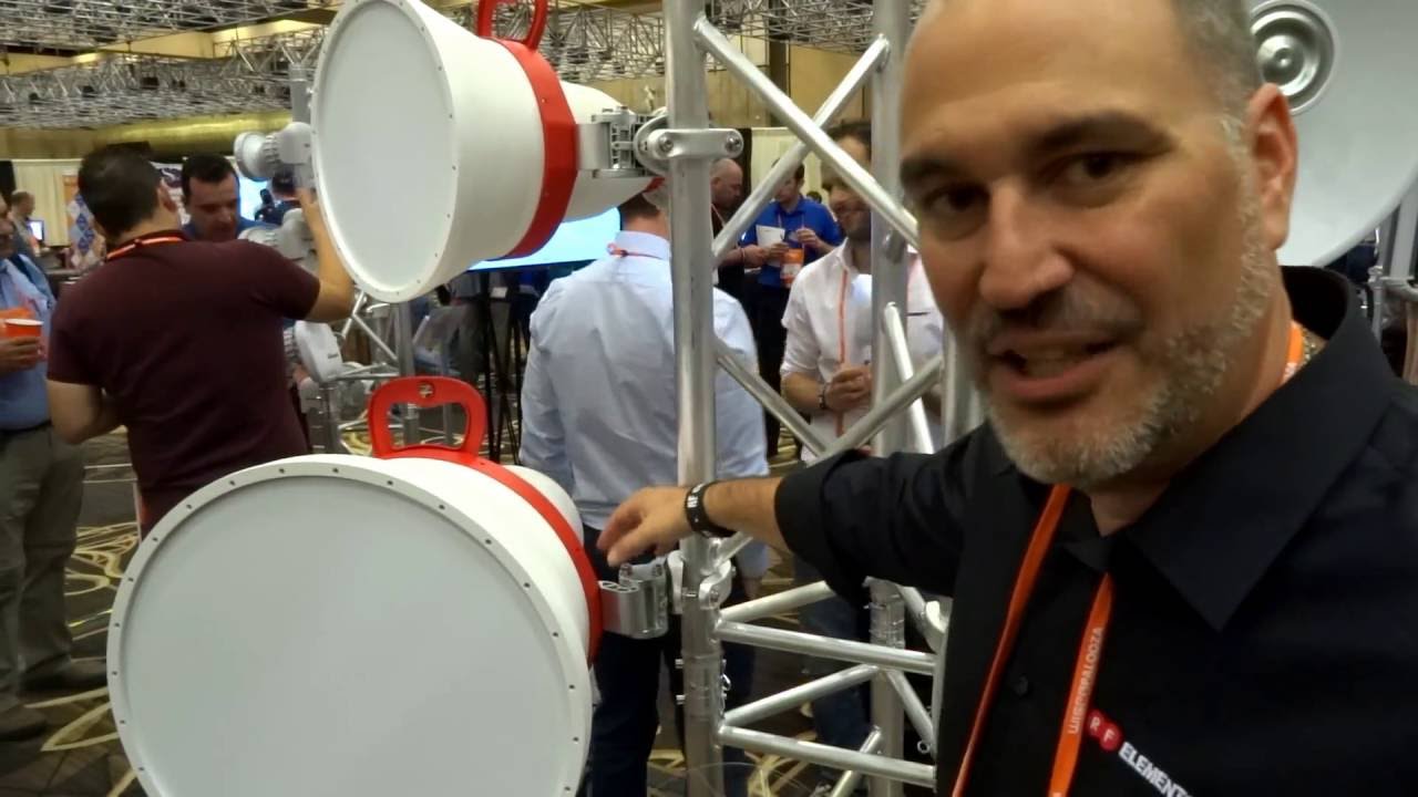 #WISPApalooza2016 @rfelements high gain backhaul horns