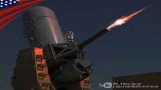 Land-Based Phalanx (LPWS, C-RAM) 20mm Gatling Gun Firing! - 地上