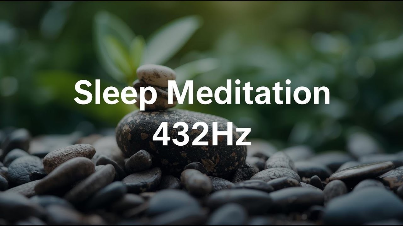 432 Hz Deep Sleep Music in Forest Cabin ~ Soothing Frequency for ...